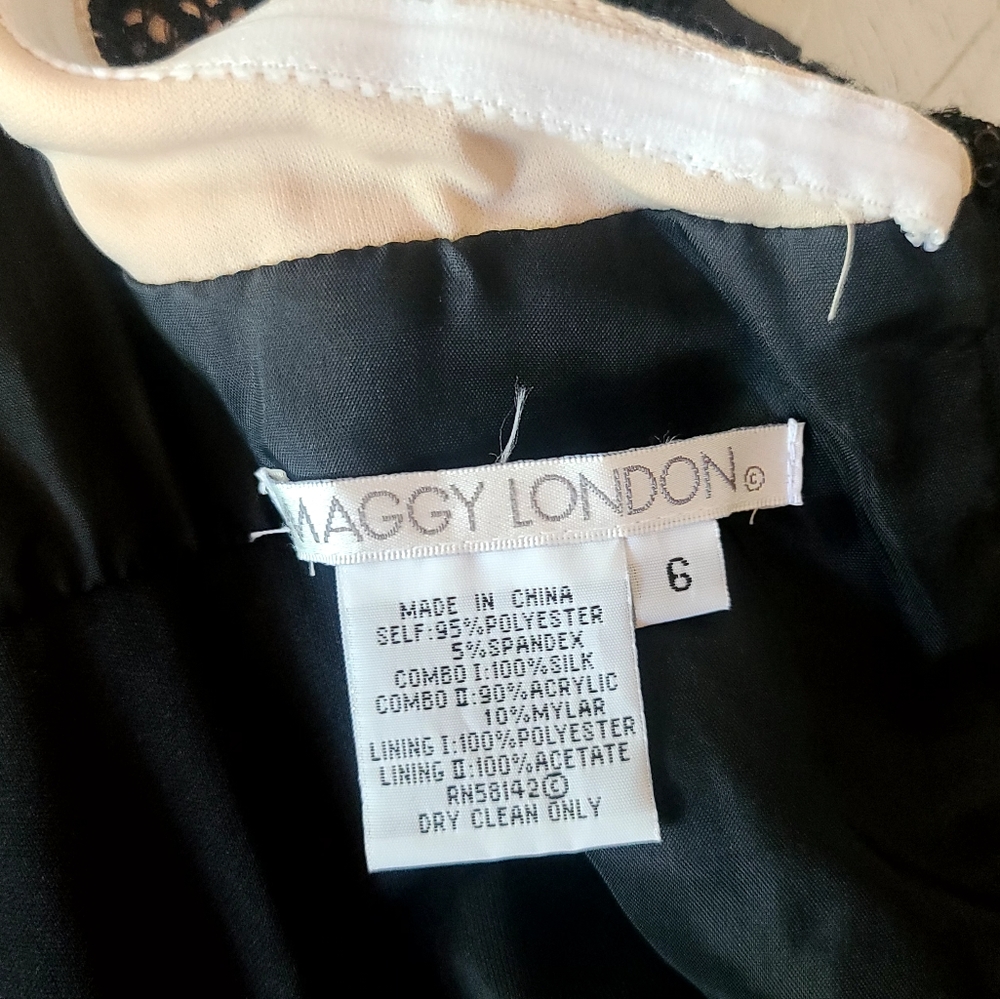 NWT Maggy London sexy little black dress - Picture 11 of 11